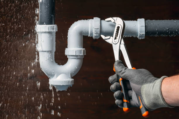 Professional Emergency Plumber technician working in White Pigeon, MI